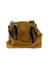 leather shopper